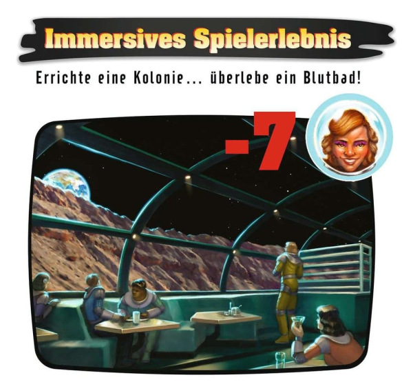 Moon Colony Bloodbath Board Game *German Version* 6