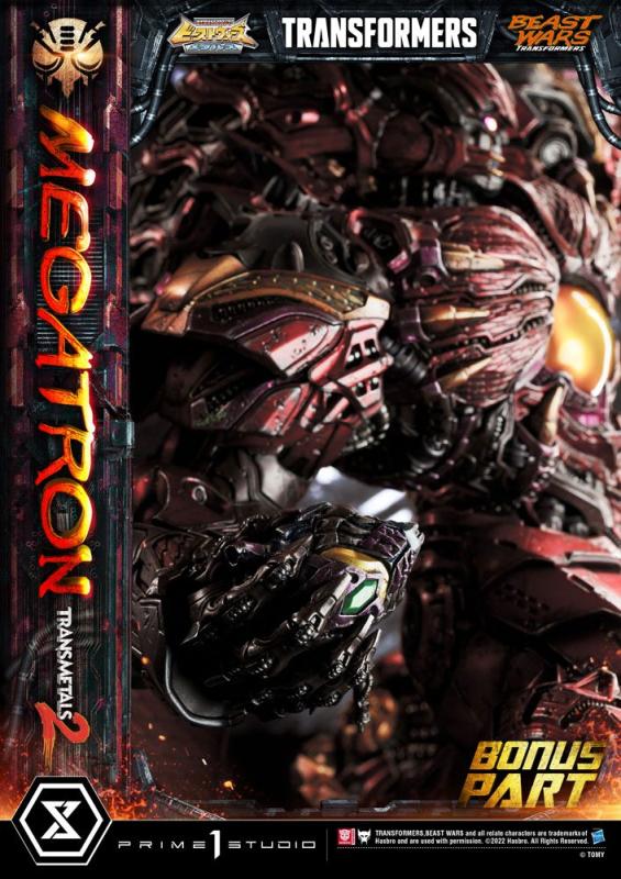 Transformers Beast Wars: Megatron Transmetal 2 1/4 Deluxe Statue - Prime 1 Studio