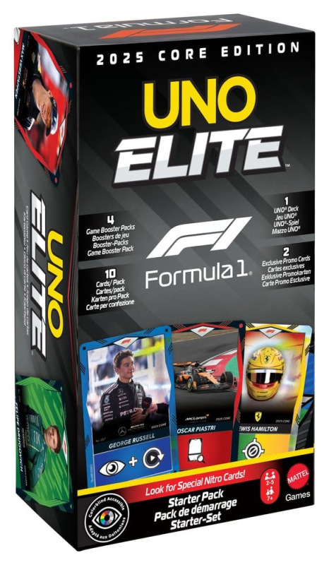 Formula 1 UNO Card Game Elite F1 Starter-Set 5