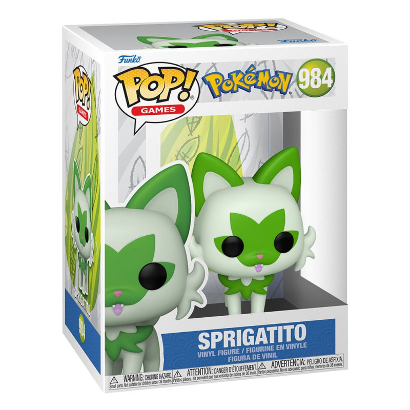 Pokemon POP! Games Vinyl Figure Sprigatito(EMEA) 9 cm 1