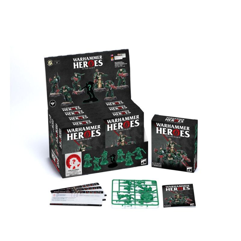 Warhammer Heroes Miniatures Dark Angels Display (8) 2
