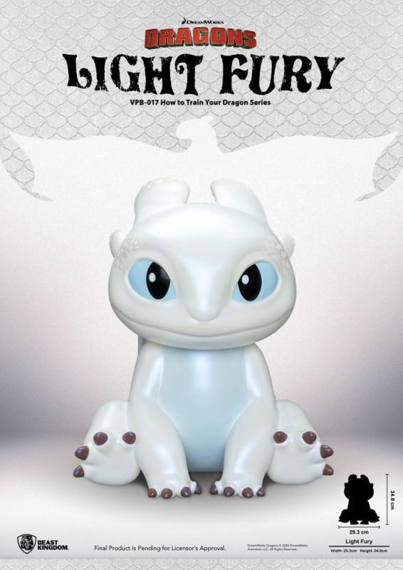 How to Train Your Dragon Funktional Figure Vinyl Light Fury 35 cm