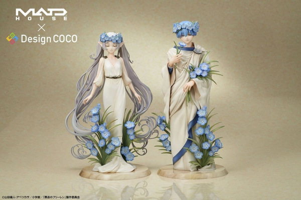 Frieren: Beyond Journey's End PVC Figures 2-Pack Frieren & Himmel Art Nouveau Style 1