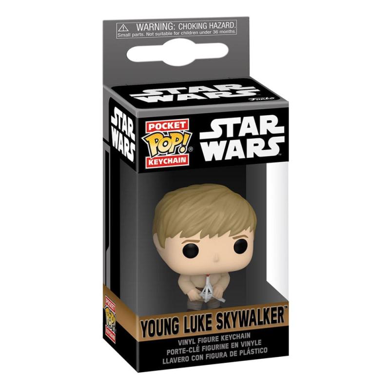 Star Wars: Obi-Wan Kenobi POP! Vinyl Keychains 4 cm Young Luke Skywalker Display (12)