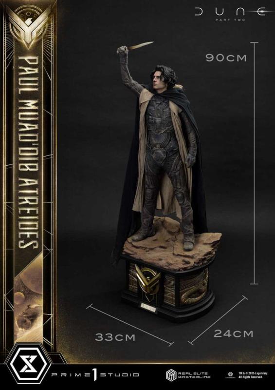 Dune: Part Two Real Elite Masterline Series Statue 1/3 Paul Atreides 90 cm