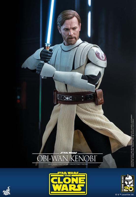 Star Wars The Clone Wars Action Figure 1/6 Obi-Wan Kenobi 30 cm 9