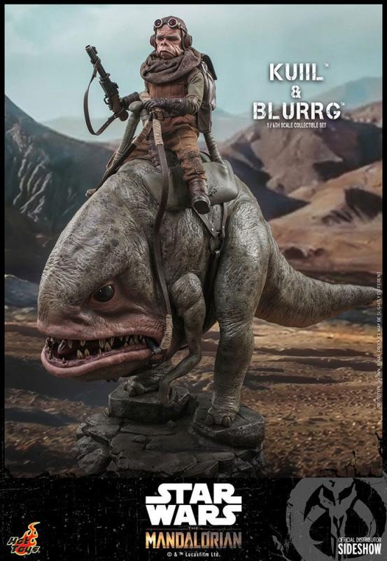 Star Wars The Mandalorian: Kuiil & Blurrg 1/6 Action Figure 2-Pack - Hot Toys