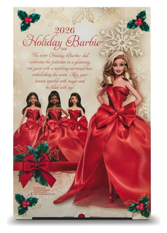 Barbie Signature Doll 2026 Holiday Barbie 5