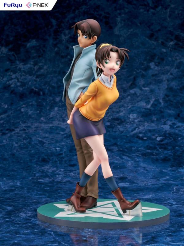 Case Closed F:NEX PVC Statue 1/7 Heiji Hattori & Kazuha Toyama 26 cm 5