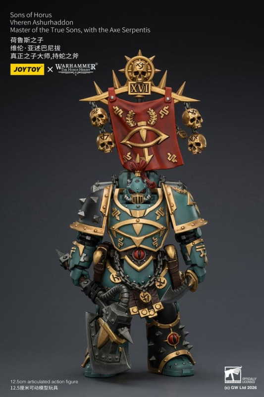 Warhammer The Horus Heresy Action Figure Sons of Horus Vheren Ashurhaddon Master of the True Sons 13 2