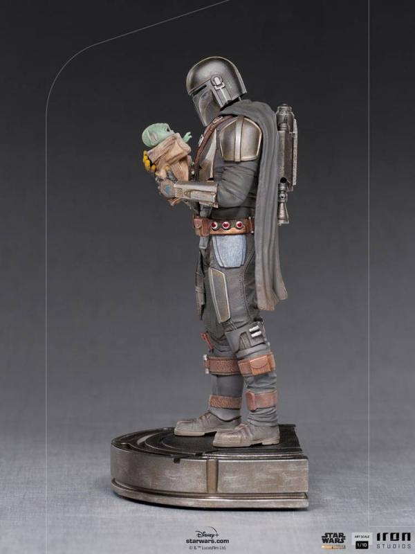 Star Wars The Mandalorian: Mando & Grogu 1/10 Art Scale Statue - Iron Studios