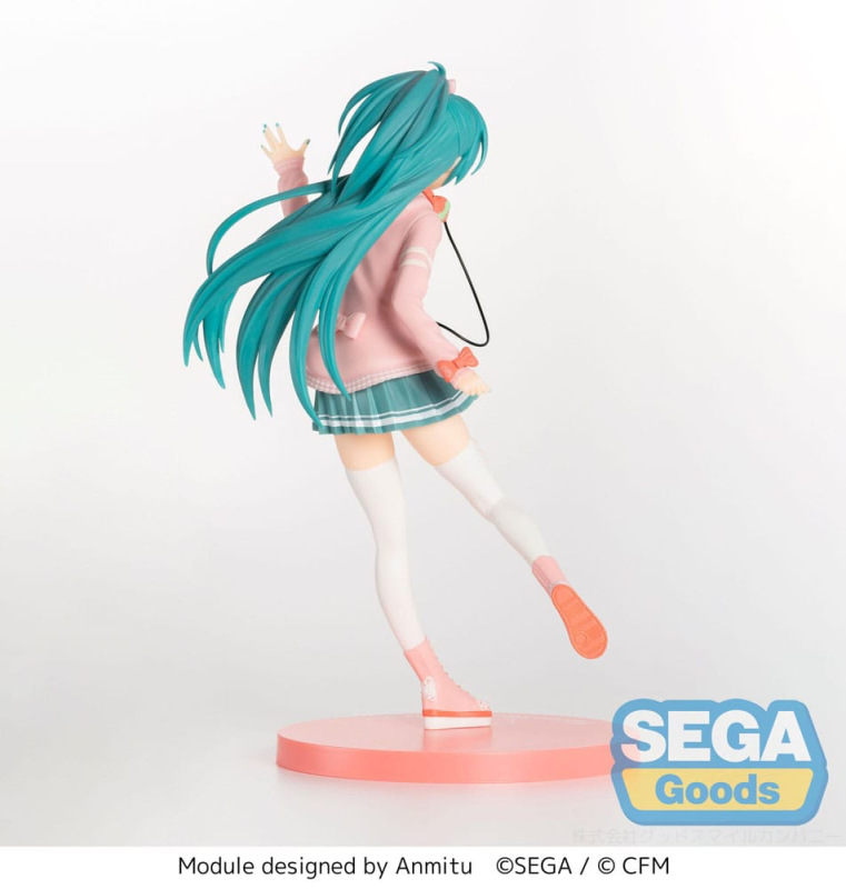Hatsune Miku Project DIVA Arcade SPM PVC Statue Hatsune Miku Ribbon Girl 24 cm 1