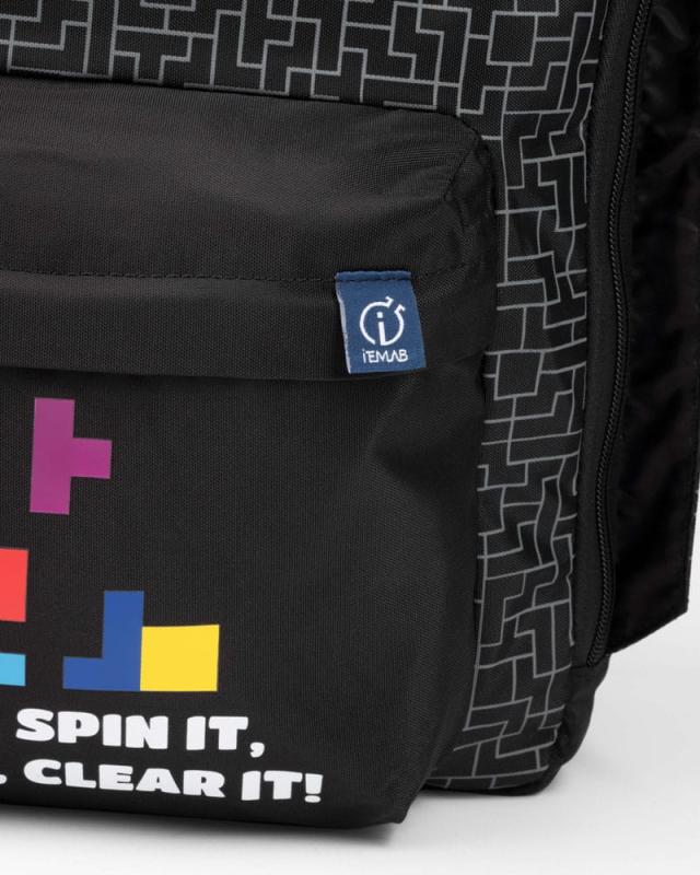 Tetris Backpack See it! Spin it!