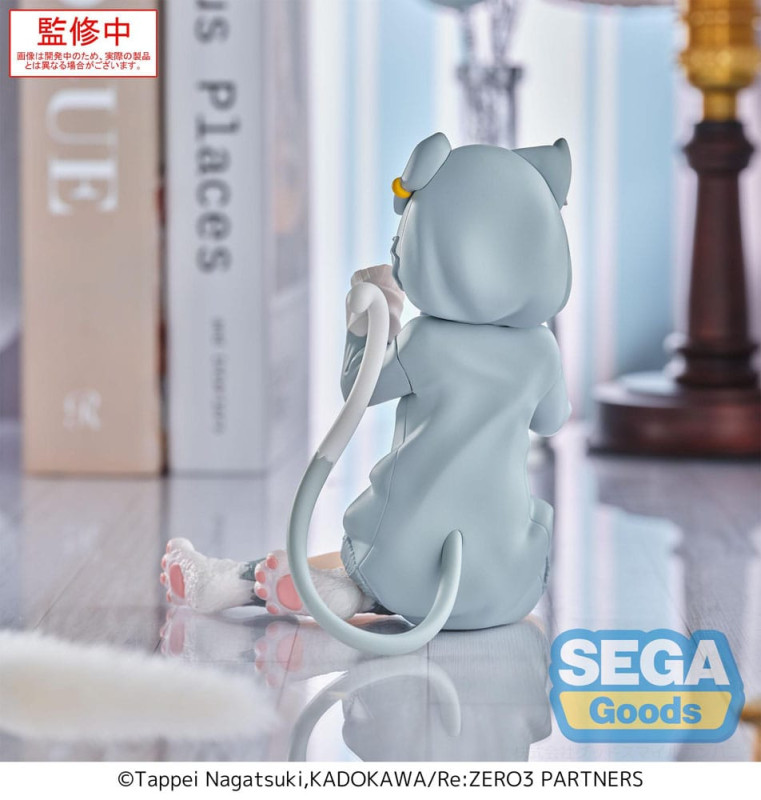 Re:Zero Starting Life in Another World Yumemirize PVC Statue Emilia Mofumofu Pack 11 cm 3