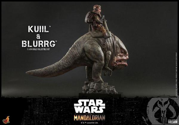 Star Wars The Mandalorian: Kuiil & Blurrg 1/6 Action Figure 2-Pack - Hot Toys