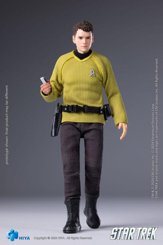 Star Trek 2009 Exquisite Super Series Actionfigur 1/12 Chekov 16 cm