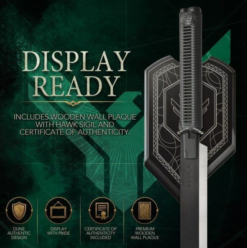 Dune Replica 1/1 Duncan Idaho Shortsword with Wall Mount 63 cm 1
