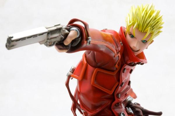 Trigun Badlands Rumble ARTFX J Statue 1/8 Vash The Stampede Renewal Package Version 19 cm