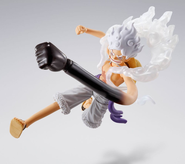 One Piece S.H.Figuarts Action Figure Monkey D. Luffy Gear 5 -Future Island Egghead- 15 cm 2
