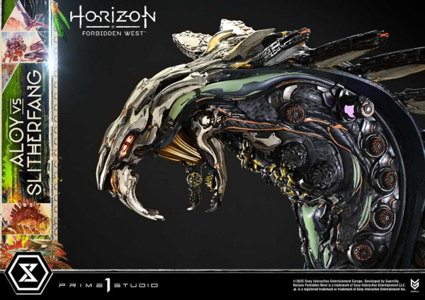 Horizon Forbidden West Ultimate Diorama Masterline Series Statue Aloy vs. The Slitherfang 82 cm 10
