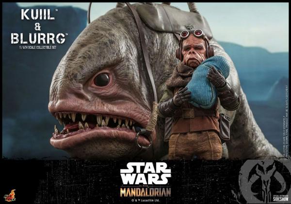 Star Wars The Mandalorian: Kuiil & Blurrg 1/6 Action Figure 2-Pack - Hot Toys