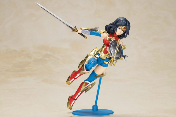 DC Comics Cross Frame Girl Plastic Model Kit Wonder Woman Humikane Shimada Ver. 16 cm 4
