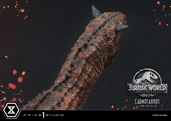 Jurassic World: Fallen Kingdom Prime Collectibles PVC Statue 1/38 Carnotaurus 16 cm 12