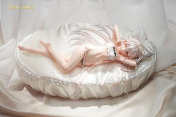 Original Character PVC Statue 1/7 Wakening White Haired-Chan Illustration by Hayashi Kewi 11 cm