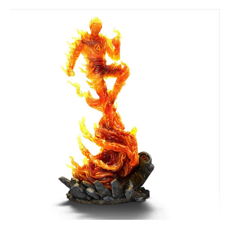 Fantastic Four Art Scale Statue 1/10 Human Torch 30 cm
