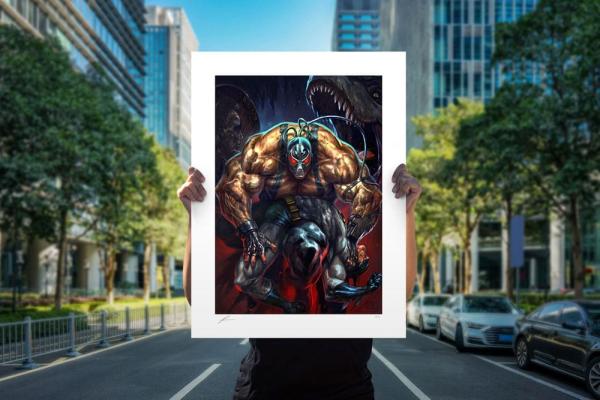 DC Comics: Bane 41 x 61 cm Art Print - Sideshow Collectibles