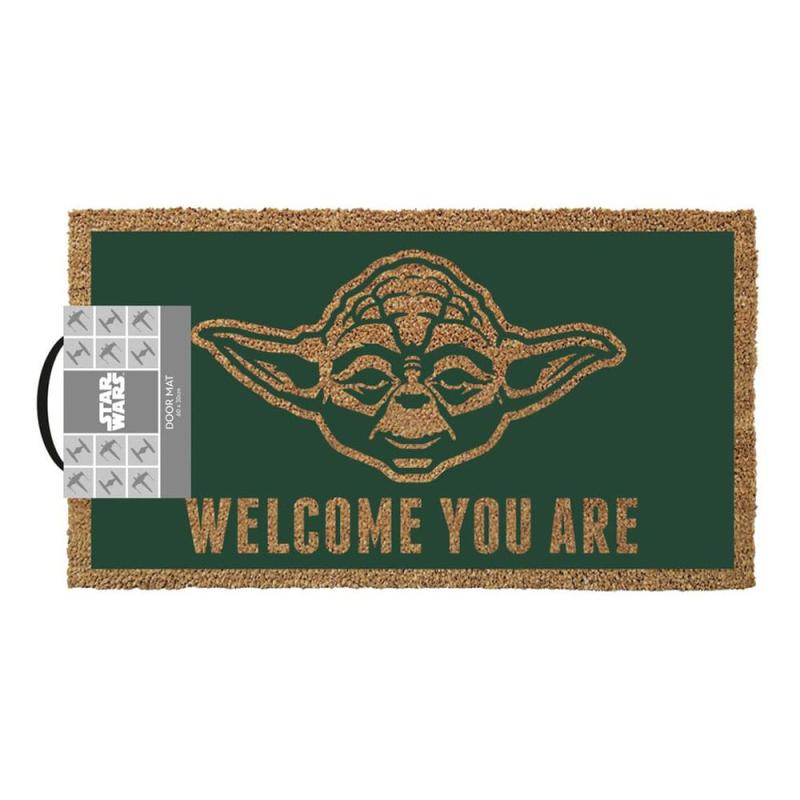 Star Wars Doormat Yoda Welcome 33 x 60 cm