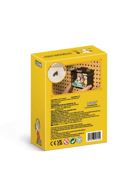 Peanuts Puremind Model Kit Wooden Theater Summer Snapshot 4