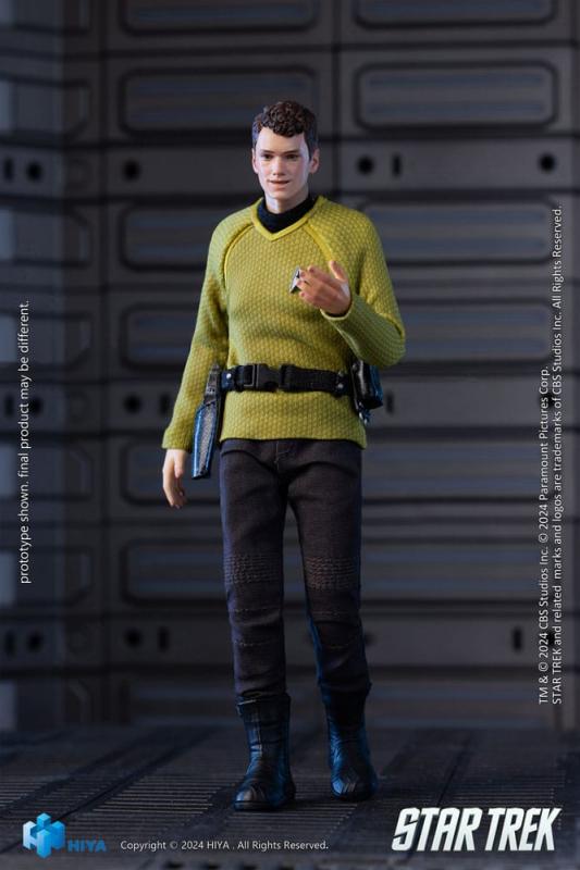 Star Trek 2009 Exquisite Super Series Actionfigur 1/12 Chekov 16 cm