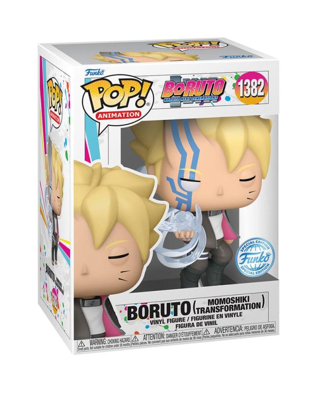 Boruto POP! Animation Vinyl Figure Boruto (Momo Transf) Chase (Glow in the Dark) 9 cm Assortment (6)