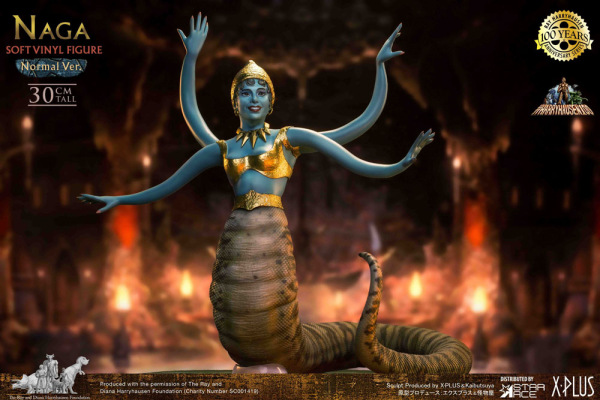 The 7th Voyage of Sinbad Soft Vinyl Statue Ray Harryhausen's Naga (Snake Woman) Deluxe Version 31 cm 3