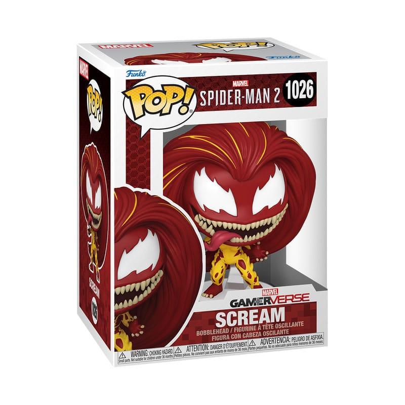 Spiderman 2 POP! Games Vinyl Figure Scream 9 cm 1