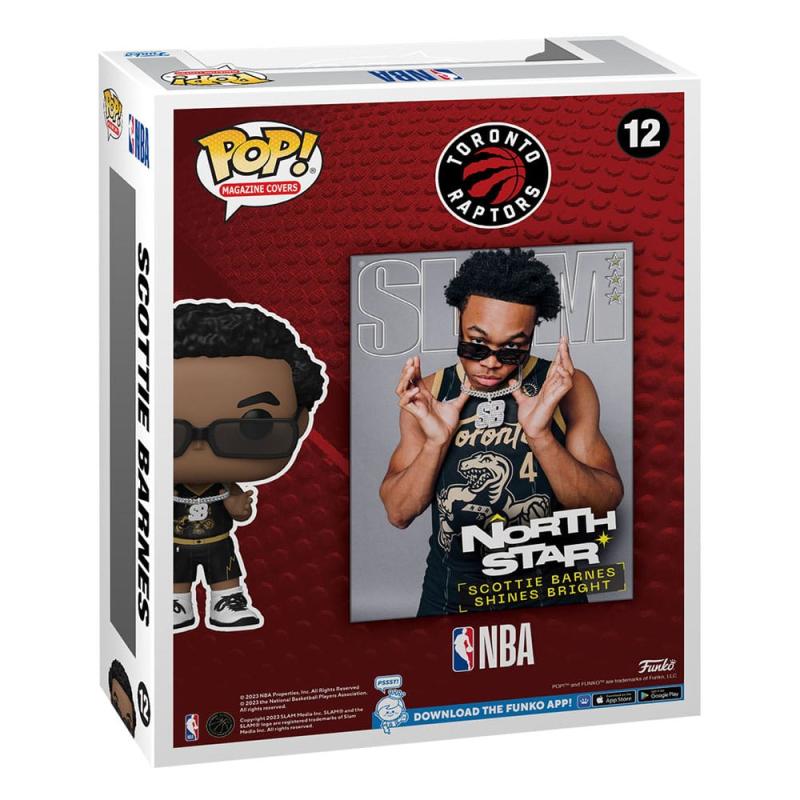 NBA Cover POP! Basketball Vinyl Figure Scottie Barnes (SLAM Magazin) 9 cm