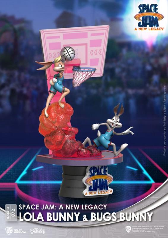Space Jam: Lola & Bugs Bunny PVC Diorama NV 15 cm - Beast Kingdom Toys