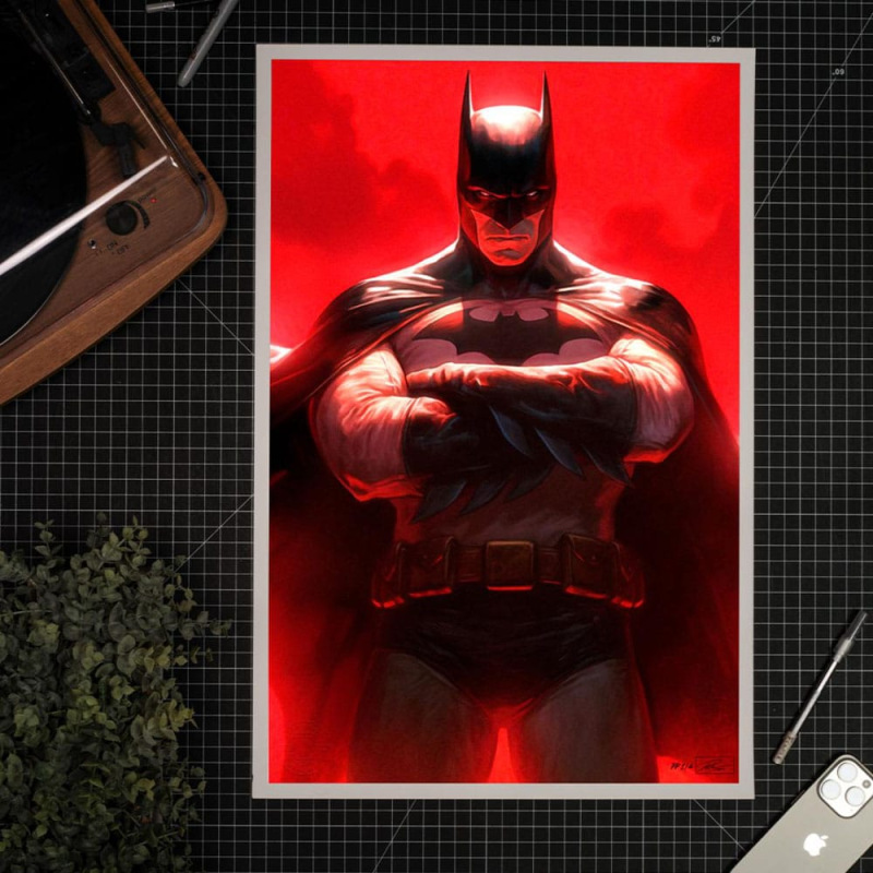 DC Comics Art Print Justice League Trinity: Batman 61 x 41 cm - unframed 1