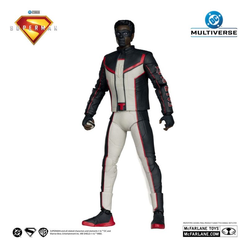 Superman (2025) DC Multiverse Deluxe Theatrical Edition Action Figure Mr. Terrific (Red Platinum Edi 1