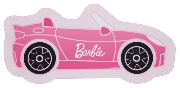 Barbie Desk Pad & Coaster Set Car 1