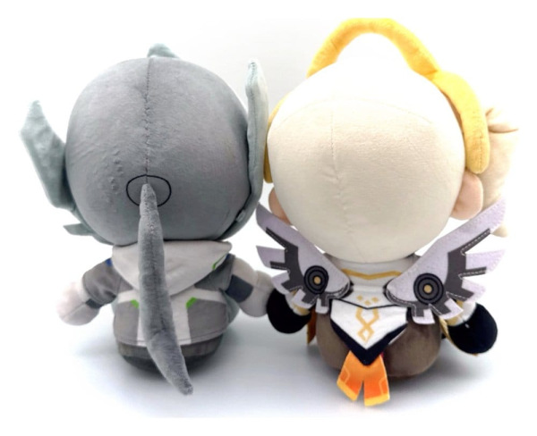 Overwatch Plush Figures 2-Pack Genji & Mercy 22 cm 1