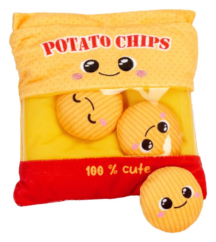 Squeezlings Plush Figure Snackbag 3-Pack Display (6) 3