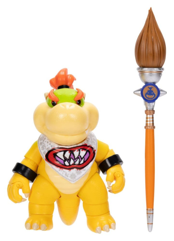 The Super Mario Galaxy Movie Action Figure Bowser Jr. 13 cm 7