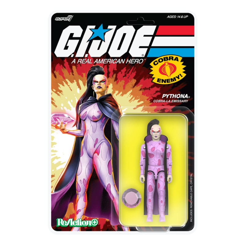 GI Joe (Movie) ReAction+ Action Figure Wave 5 Pythona (Movie) 10 cm 1