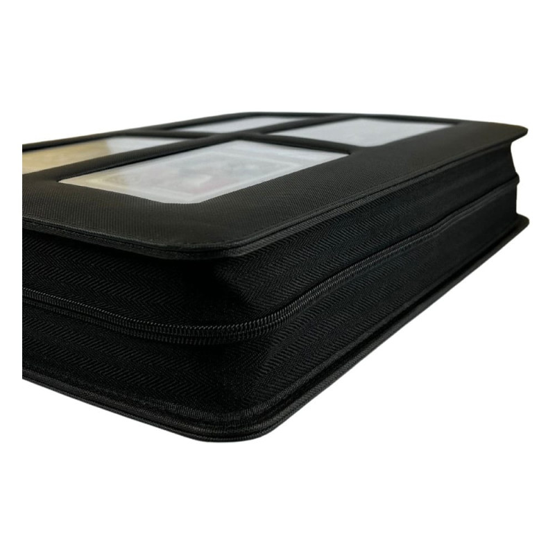 Evoretro Premium Card Slab Binder with Window Black 5