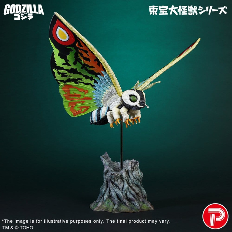 Toho Daikaiju Series PVC Figure Mothra Leo 37 cm 1