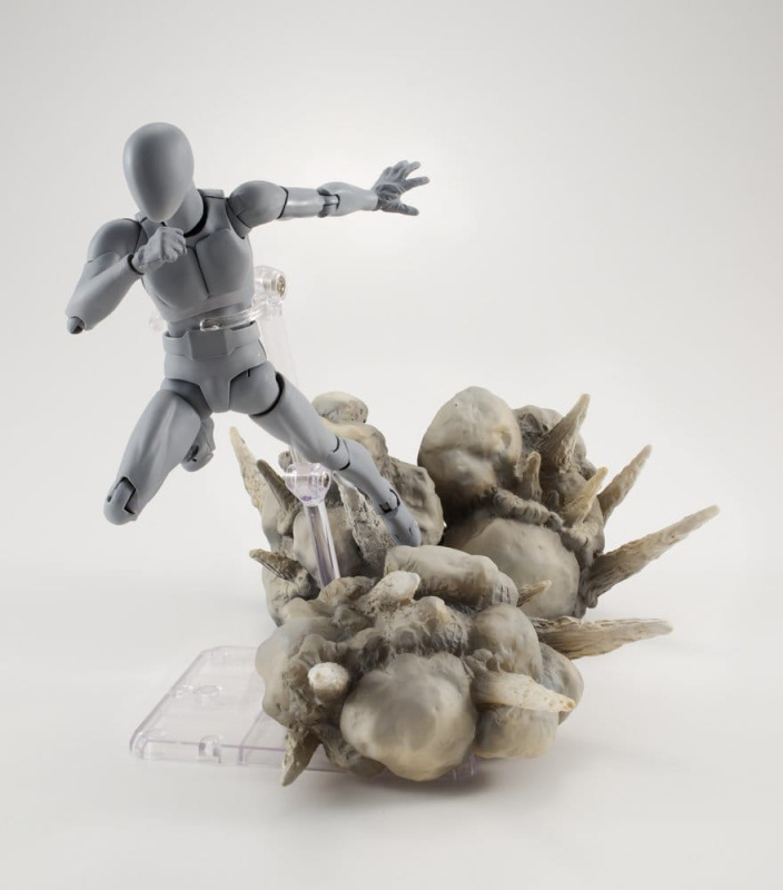 Tamashii Effect Action Figure Accessory Explosion Gray Ver. for S.H.Figuarts 4