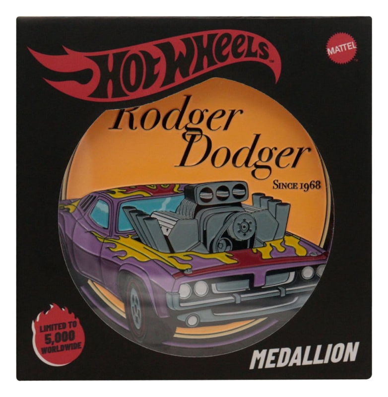 Hot Wheels Medallion Rodger Dodger Limited Edition 5