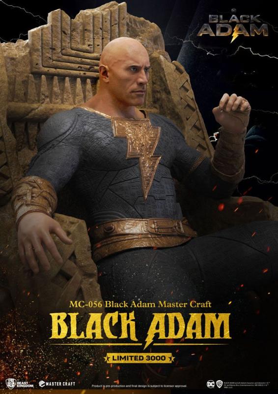 Black Adam: Black Adam 38 cm Master Craft Statue - Beast Kingdom Toys